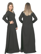 LENA Cotton Black - Medieval Viking Underdress